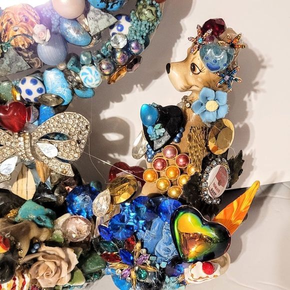 Wendy Gell Incredible Lady and  Tramp Mirror. Collectors one of a kind. Disney! - Picture 4 of 6